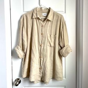 LINEN LONG SLEEVE SHIRT